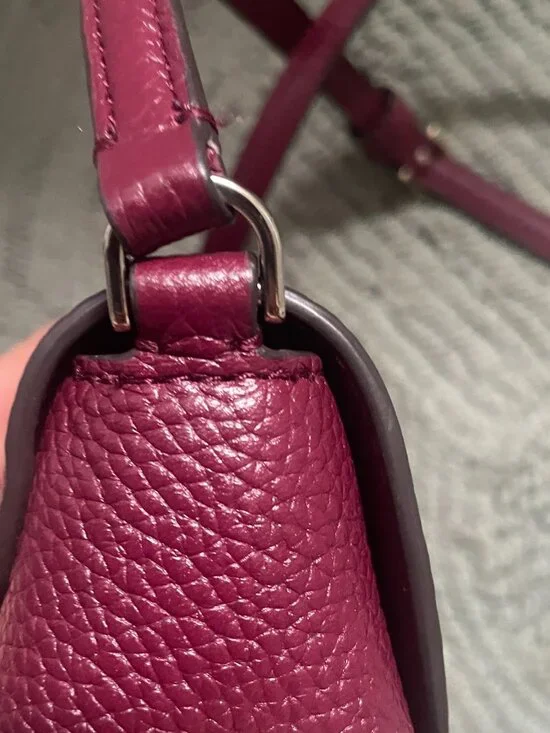 Kate Spade Red Mini Monica Flap Crossbody - Picture 6 of 13